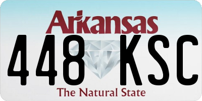 AR license plate 448KSC