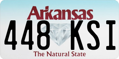 AR license plate 448KSI