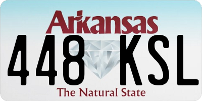 AR license plate 448KSL