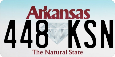 AR license plate 448KSN