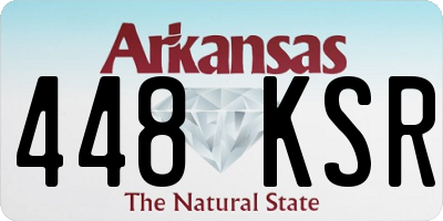 AR license plate 448KSR