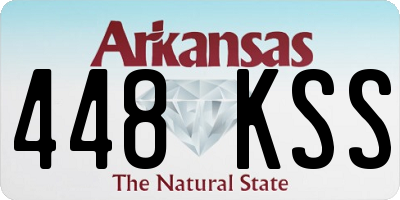AR license plate 448KSS