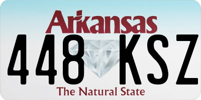 AR license plate 448KSZ