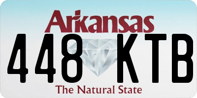 AR license plate 448KTB