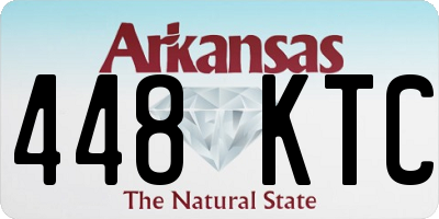 AR license plate 448KTC