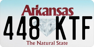 AR license plate 448KTF