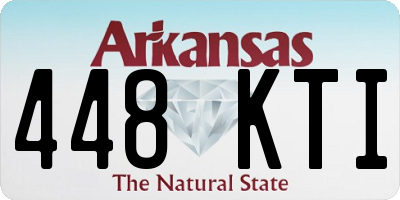 AR license plate 448KTI