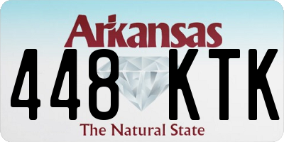 AR license plate 448KTK