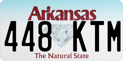 AR license plate 448KTM