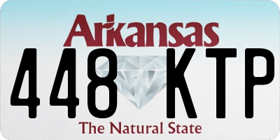 AR license plate 448KTP