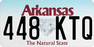 AR license plate 448KTQ