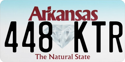 AR license plate 448KTR