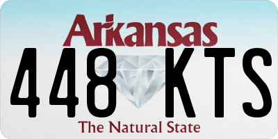 AR license plate 448KTS