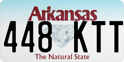 AR license plate 448KTT