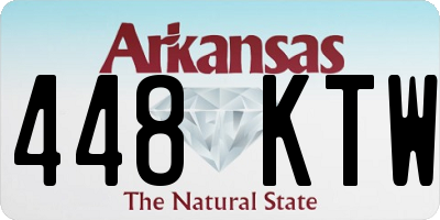 AR license plate 448KTW
