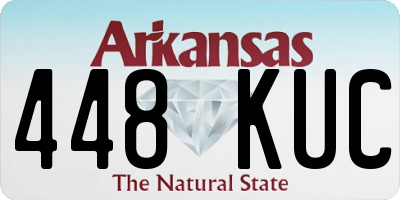 AR license plate 448KUC