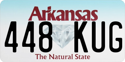 AR license plate 448KUG