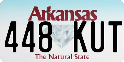 AR license plate 448KUT