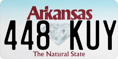 AR license plate 448KUY