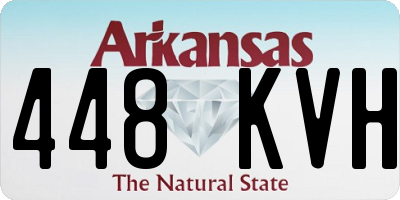 AR license plate 448KVH
