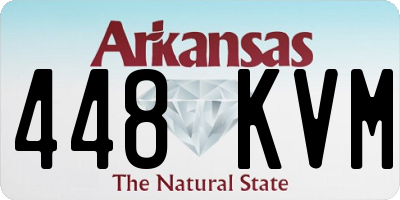 AR license plate 448KVM