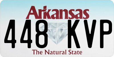 AR license plate 448KVP