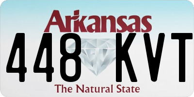 AR license plate 448KVT