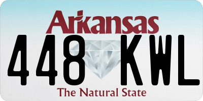 AR license plate 448KWL