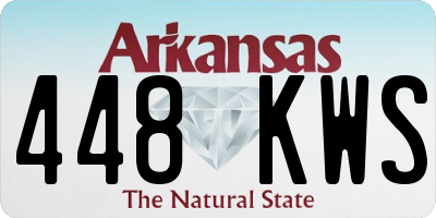 AR license plate 448KWS