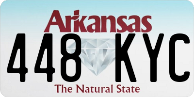 AR license plate 448KYC