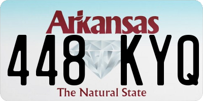 AR license plate 448KYQ