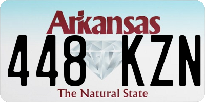 AR license plate 448KZN