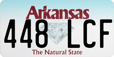 AR license plate 448LCF