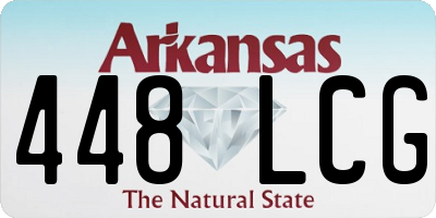 AR license plate 448LCG
