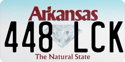 AR license plate 448LCK