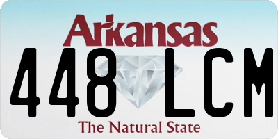 AR license plate 448LCM