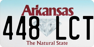 AR license plate 448LCT