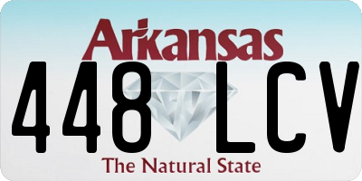 AR license plate 448LCV