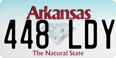 AR license plate 448LDY