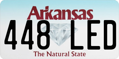 AR license plate 448LED