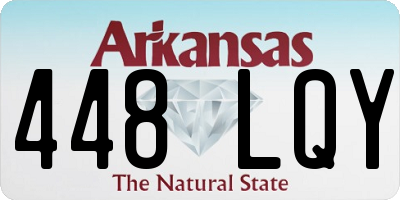 AR license plate 448LQY