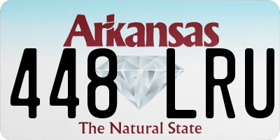 AR license plate 448LRU