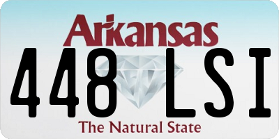 AR license plate 448LSI