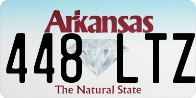 AR license plate 448LTZ