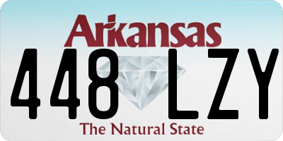 AR license plate 448LZY