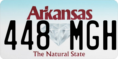AR license plate 448MGH