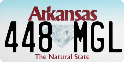 AR license plate 448MGL
