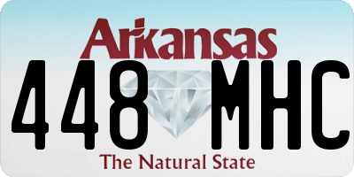 AR license plate 448MHC