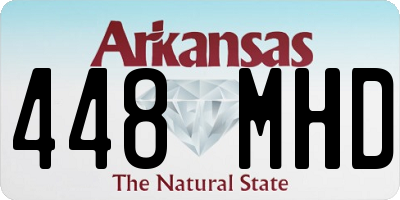 AR license plate 448MHD