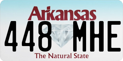 AR license plate 448MHE